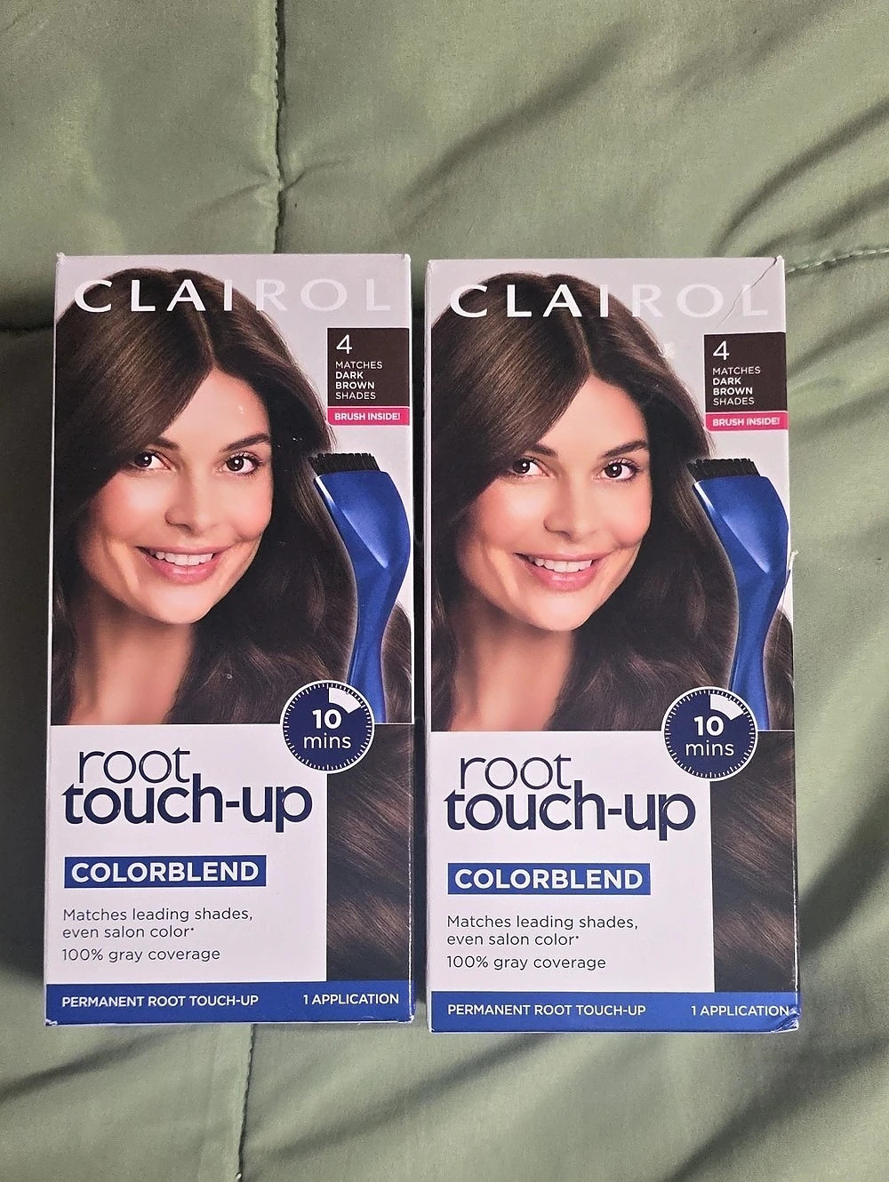Clairol Root Touch-Up Colorblend 4 Dark Brown 2-Pack NWT